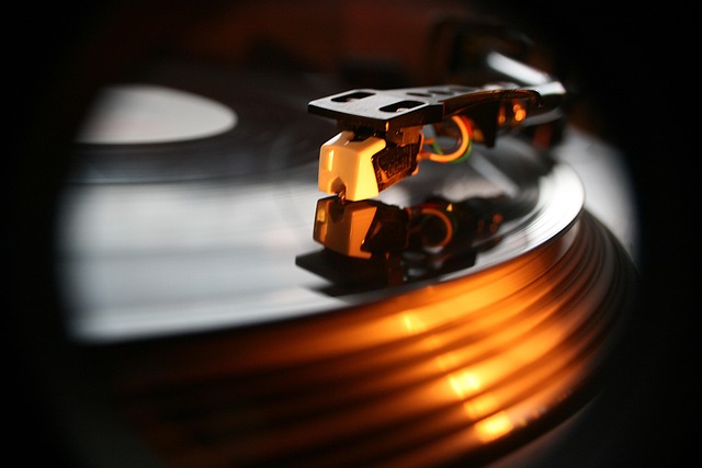 DJ performing
