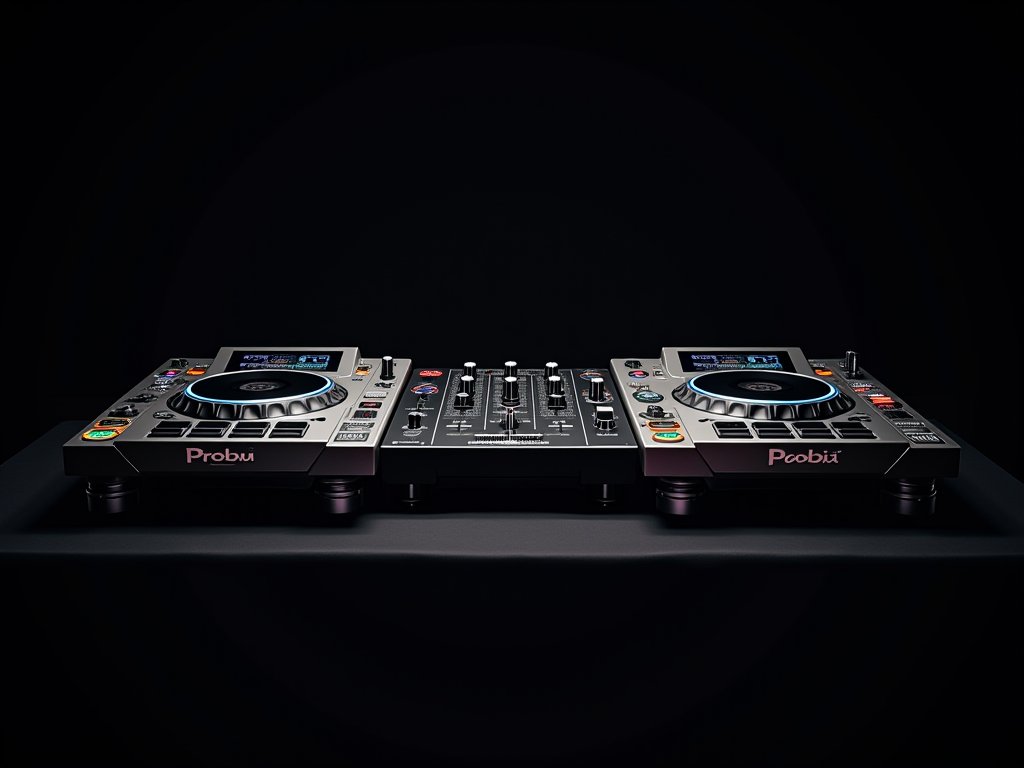 CDJ-3000 和 DJM 设备展示