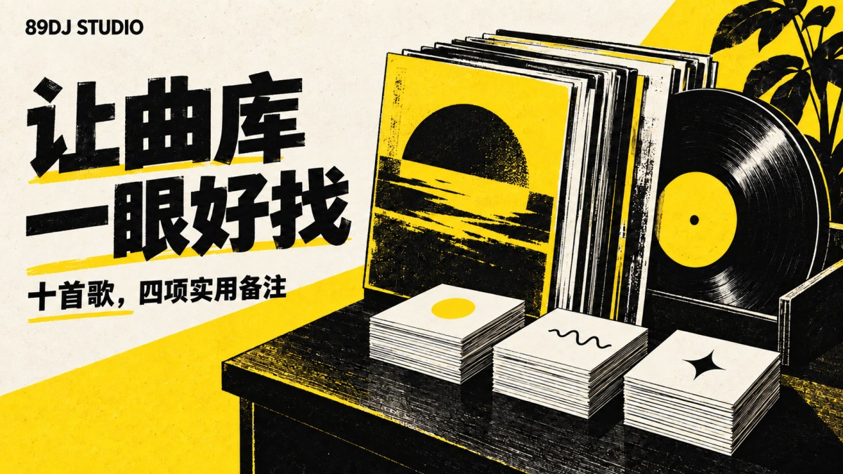 同一首歌存了五个版本?用四项备注整理常用曲库