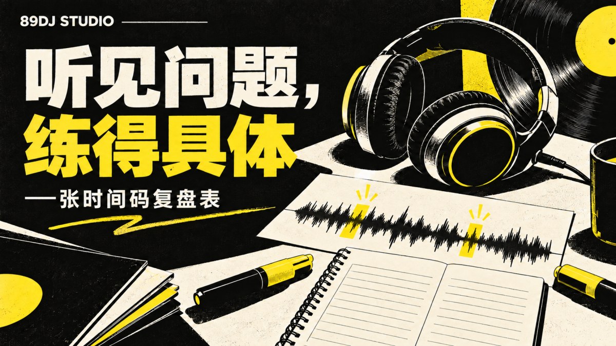 录完20分钟Mix怎么复盘?从一张时间码记录表开始